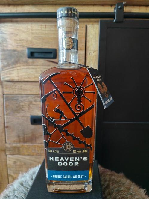 Heaven's Door Double Barrel 70cl  (Bob Dylan) 50% - 100Proof, Verzamelen, Wijnen, Nieuw, Overige typen, Overige gebieden, Vol