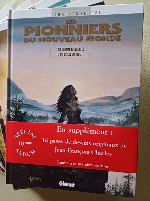 Pionniers du Nouveau Monde 1 à  10 dont 6 EO, Boeken, Stripverhalen, Zo goed als nieuw, Ophalen of Verzenden