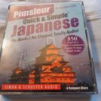 Cursus Japans 4 cd's 8 lessen, Hobby en Vrije tijd, Ophalen of Verzenden