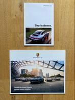 Porsche brochures (2 stuks), Boeken, Auto's | Folders en Tijdschriften, Ophalen of Verzenden, Zo goed als nieuw, Porsche