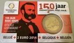 2 euromunt - 150 jaar Rode Kruis 2014, Postzegels en Munten, Munten | Europa | Euromunten, Ophalen of Verzenden, België, 2 euro