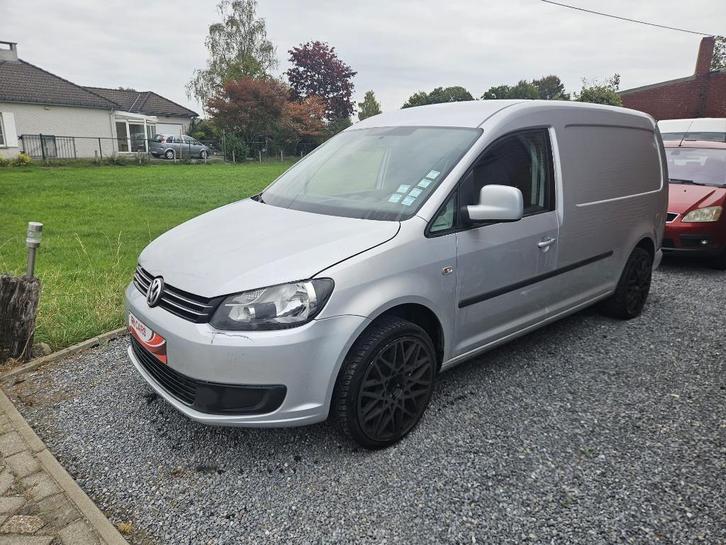VOLKSWAGEN CADDY L2/1.6 TDI/2011/EURO 5/GEKEURD, Auto's, Volkswagen, Bedrijf, Te koop, Caddy Maxi, ABS, Airbags, Metaalkleur, Mistlampen