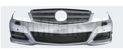 Bumper Mercedes C Klasse W204 Facelift 11-14 A2048854265 Voo, Auto-onderdelen, Carrosserie, Bumper, Voor, Gebruikt, 6 maanden garantie