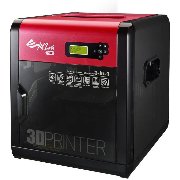 3 D Printer da Vinci 1.0 Pro 3-in-1, Computers en Software, 3D Printers, Zo goed als nieuw, Ingebouwde Wi-Fi, Ophalen