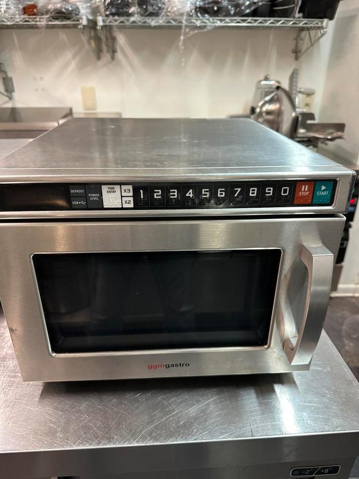 Professionele Microgolfoven GGM Gastro MWM1721, Elektronische apparatuur, Microgolfovens, Gebruikt, Vrijstaand, Microgolfoven