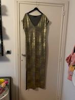 Robe longue dorée Astrid Black Label, Taille 42/44 (L), Enlèvement ou Envoi