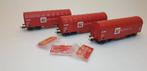 Roco 76095  3er-Set Schiebeplanenwagen Novelis, Gelijkstroom, Ophalen of Verzenden, Roco, Nieuw