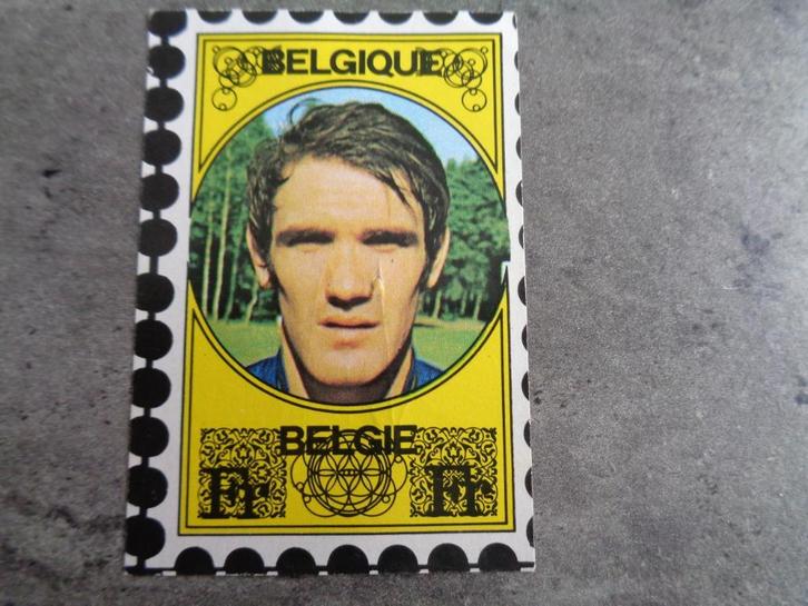 VANDERHOUT VOETBAL PRENT VAN MOER GESIGNEERD 1970, Verzamelen, Stickers, Ophalen of Verzenden