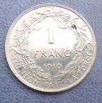 1910 très beau 1 Franc Albert 1er en FR, Argent, Envoi, Monnaie en vrac