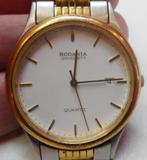 03) Rodania University quartz vintage, calibre +- 1980, cadr, Bijoux, Sacs & Beauté, Enlèvement ou Envoi, Utilisé