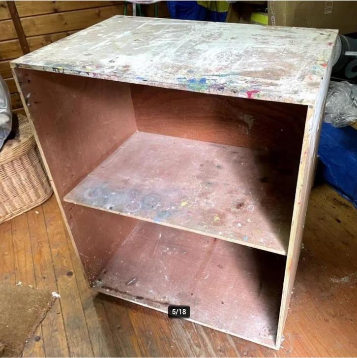 Atelier inrichting & inspiratie, Hobby en Vrije tijd, Schilderen, Gebruikt, Ezel, Ophalen