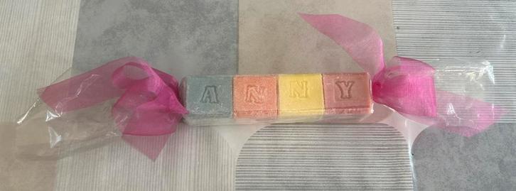 Zeepjes met naam “Anny”, Handtassen en Accessoires, Uiterlijk | Lichaamsverzorging, Nieuw, Bad & Douche, Ophalen of Verzenden