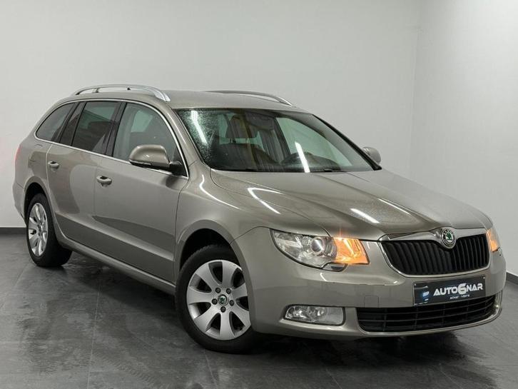 Skoda Superb SW 2.0 CR TDi Elegance DPF DSG, Auto's, Skoda, Bedrijf, Te koop, Superb, Adaptive Cruise Control, Airconditioning