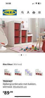 Met 5 bakken in verschillende kleur, Ophalen, Gebruikt, Kast