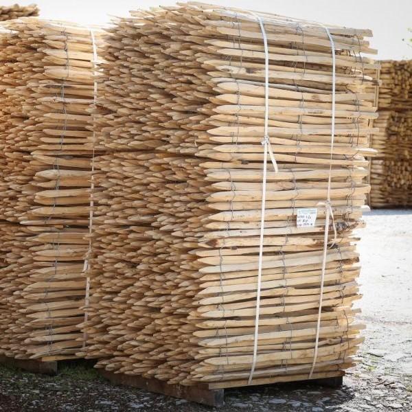 fermeture en châtaignier - belle qualité belge, Jardin & Terrasse, Clôtures de jardin, Neuf, Porte du jardin, Bois, Avec portail