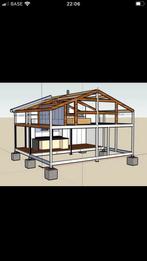 Constructie voor het bouwen van een Tiny house, garage,loods, Doe-het-zelf en Bouw, Ophalen, Nieuw