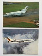 2 postkaarten Boeing 727 Belgian Air Force 21SQN Melsbroek, Collections, Objets militaires | Général, Autres types, Armée de l'air