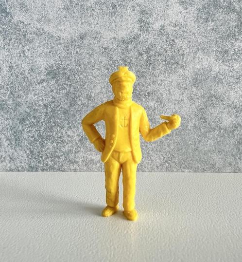 Figurine Capitaine Haddock - Tintin Stenval 1971, Verzamelen, Stripfiguren, Gebruikt, Beeldje of Figuurtje, Kuifje, Ophalen of Verzenden