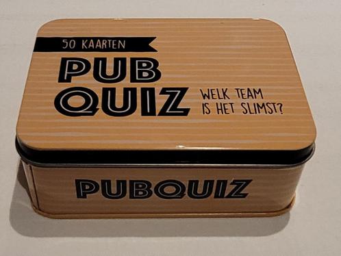 Pub Quiz, Hobby & Loisirs créatifs, Jeux de société | Jeux de cartes, Neuf, Trois ou quatre joueurs, Cinq joueurs ou plus, Enlèvement ou Envoi