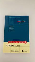 Bama codex 3 strafrecht, Ophalen of Verzenden, Zo goed als nieuw