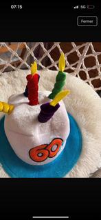 Chapeau anniversaire 60, Ophalen