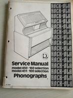 Service manual jukebox Rock ola 450/451, Collections, Machines | Jukebox, Envoi, Rock Ola