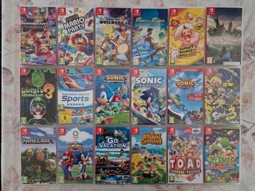Verschillende Switch games te koop. beschikbaar voor biedingen