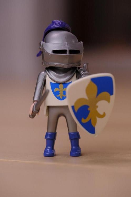 Playmobil 4616 Blauwe Ridder plus strijdmakker, Kinderen en Baby's, Speelgoed | Playmobil, Zo goed als nieuw, Los Playmobil, Ophalen of Verzenden