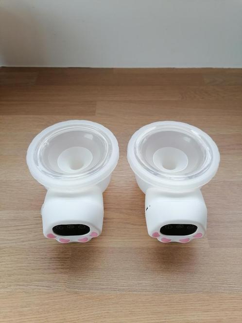 dubbele handsfree borstkolf Vulpes + 110 bewaarzakje, Kinderen en Baby's, Babyvoeding en Toebehoren, Zo goed als nieuw, Borstkolf