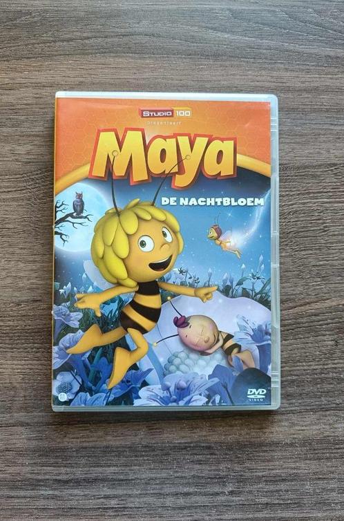 DVD - Maya De Bij - De nachtbloem - Studio 100 - €2,50, CD & DVD, DVD | Néerlandophone, Utilisé, TV fiction, Autres genres, Tous les âges