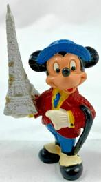 Disney Bullyland Bully Mickey Mouse met Eiffeltoren Figuur, Verzamelen, Poppetjes en Figuurtjes, Verzenden, Zo goed als nieuw