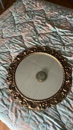 Miroir doré, Antiquités & Art, Rond, 50 à 100 cm, Moins de 100 cm
