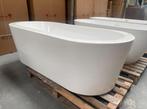Vrijstaand ligbad ovaal wit met overloop 180x83x58 nr60, Ophalen of Verzenden, Nieuw