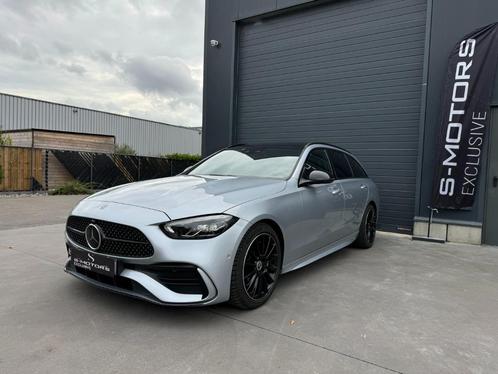 MERCEDES-BENZ C220d AMG LED/PANO/ACC/LINE/CAM/GARANTIE2026, Auto's, Mercedes-Benz, Bedrijf, Te koop, C-Klasse, ABS, Achteruitrijcamera