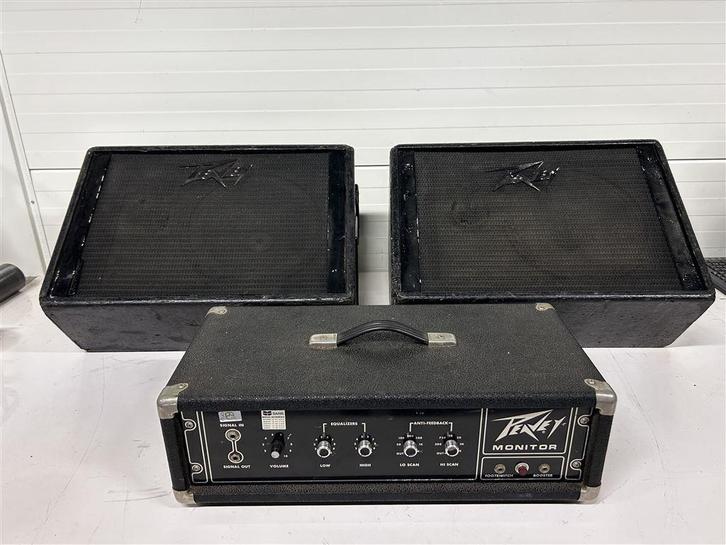 A6967. Peavey Monitor Series 260 jaren '70 versterker + Pea, Muziek en Instrumenten, Versterkers | Keyboard, Monitor en PA, Gebruikt