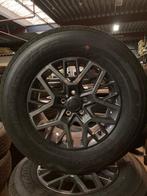 Velgenset  JEEP Wrangler Sahara 18 " Bridgestone 255/70R18, Ophalen, 18 inch, Gebruikt, Banden en Velgen