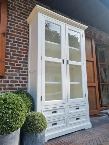 Buffet/vitrine en chêne LIVRAISON GRATUITE, Enlèvement ou Envoi, Comme neuf