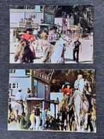 2 oude postkaarten Fleurines, Envoi