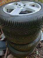 4 winterbanden op 205 55 R17 velgen, Auto-onderdelen, Banden en Velgen, Ophalen, Gebruikt, Banden en Velgen, 17 inch