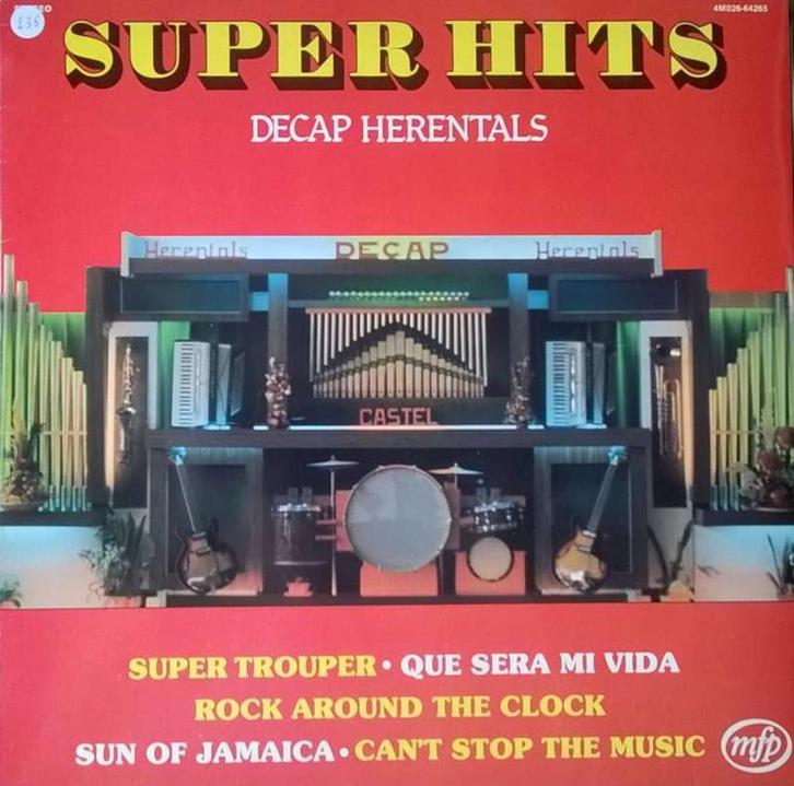 LP Decap Herentals – Super Hits, Cd's en Dvd's, Vinyl | Verzamelalbums, Zo goed als nieuw, Pop, 12 inch, Ophalen of Verzenden