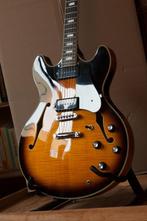 Sire Larry Carlton H7V Sunburst semi-akoestische gitaar, Muziek en Instrumenten, Ophalen of Verzenden, Zo goed als nieuw, Hollow body