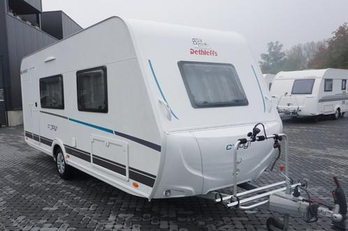 Prachtige 3pers.Dethleffs met mover, airco, fiets, MTM 1360k, Caravans en Kamperen, Caravans, Bedrijf, tot en met 3, Treinzit