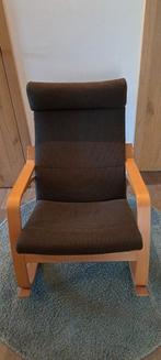 Schommelstoel bruin ikea, in zeer goede staat, Ophalen, Zo goed als nieuw, Bruin