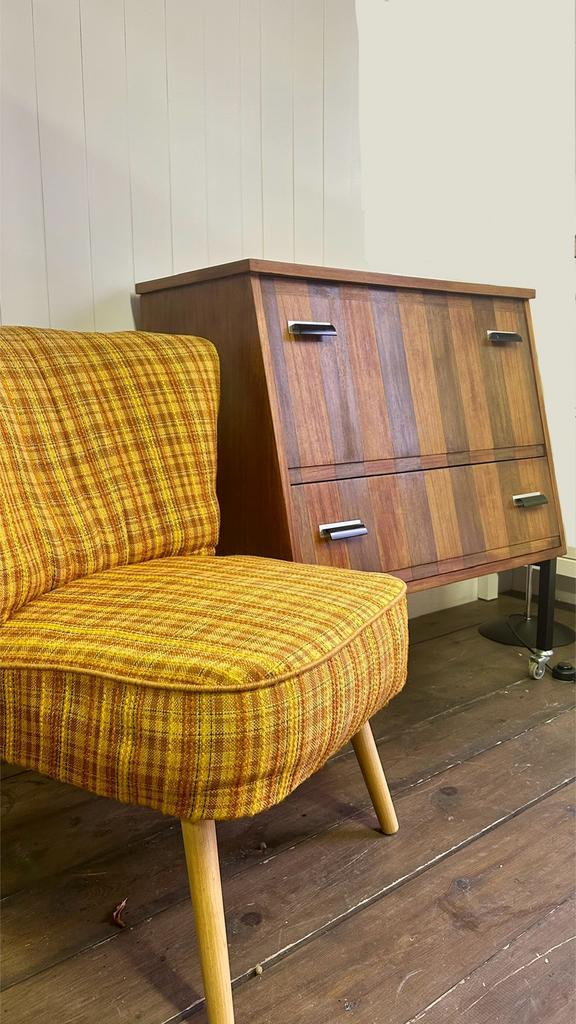 Unieke ladekast jaren 60 stijl, Huis en Inrichting, Fauteuils, Zo goed als nieuw, Ophalen