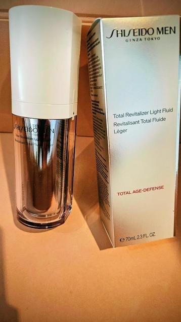 SHISEIDO men TOTAL REVITALIZER LIGHT FLUID 70 ml  ( NIEUW ) beschikbaar voor biedingen