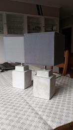 2 jolies lampes de chevet avec abat-jour., Minder dan 50 cm, Overige materialen, Zo goed als nieuw, Ophalen