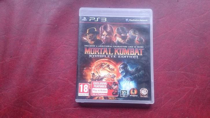 Mortal kombat komplete edition, Games en Spelcomputers, Games | Sony PlayStation 3, Ophalen of Verzenden