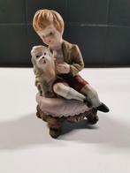 Beeld. Jongen met hond, Verzamelen, Ophalen of Verzenden, Zo goed als nieuw