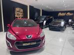 Peugeot 308 CC 2.0 136PK, Auto's, Peugeot, 100 kW, Stof, Gebruikt, Zwart