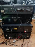 Chaîne hifi vintage lecteur 5cd  desk cassette ampli radio, Enlèvement, Utilisé, JVC